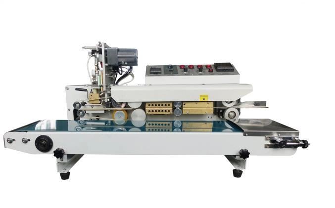 Continuous Sealing Machine With Code Printer