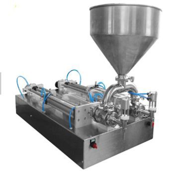 Double Head Semi Auto Paste Filling Machine